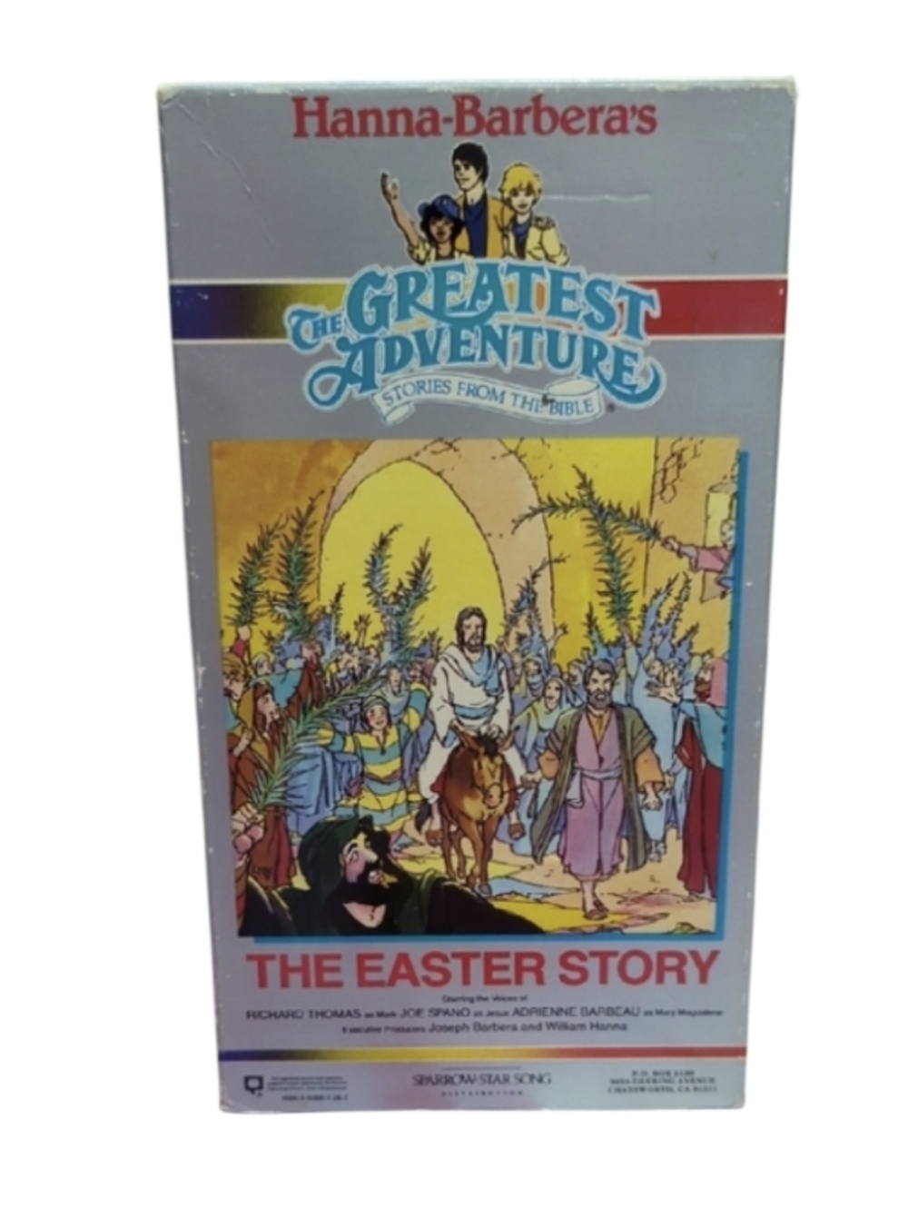 6/$15 Hanna-Barbera The Greatest Adventure: The Easter Story VHS Tape
